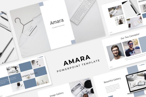 Amara: The Modern Presentation Template for Consistent Branding