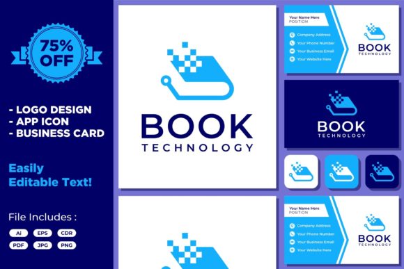 Book Digital Technology Education: A Font That Builds Modern Brands