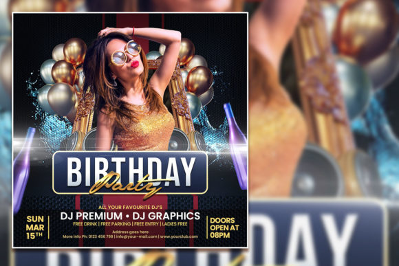 Design a Buzz-Worthy Birthday Party Social Media Post