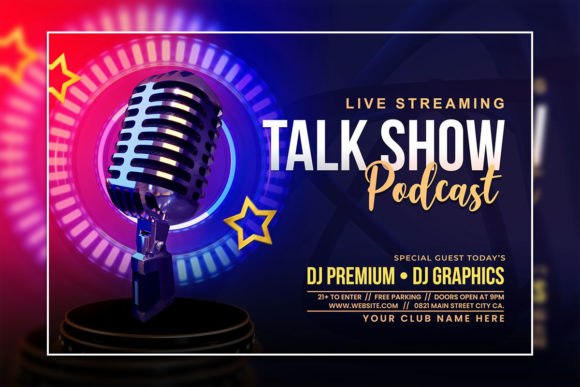 Design a Buzz-Worthy Talk Show Poster in Minutes
