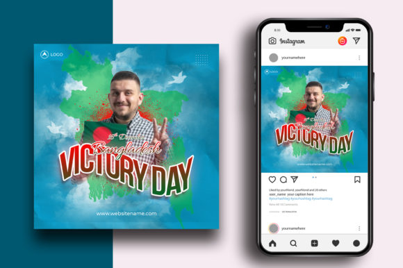 Design a Standout Bangladesh Victory Day Social Media Post